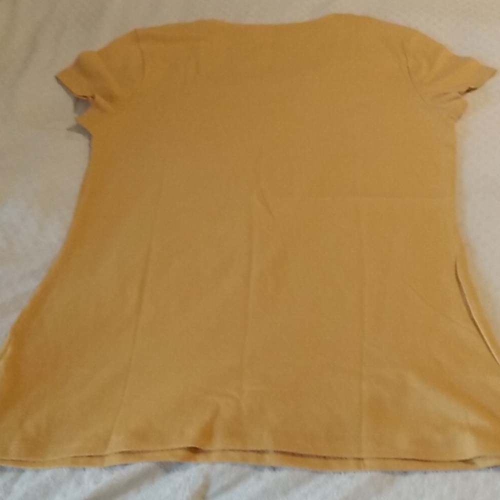 NWOT mustard tee - Picture 3 of 4